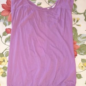 Lavender Athleta yoga cover top